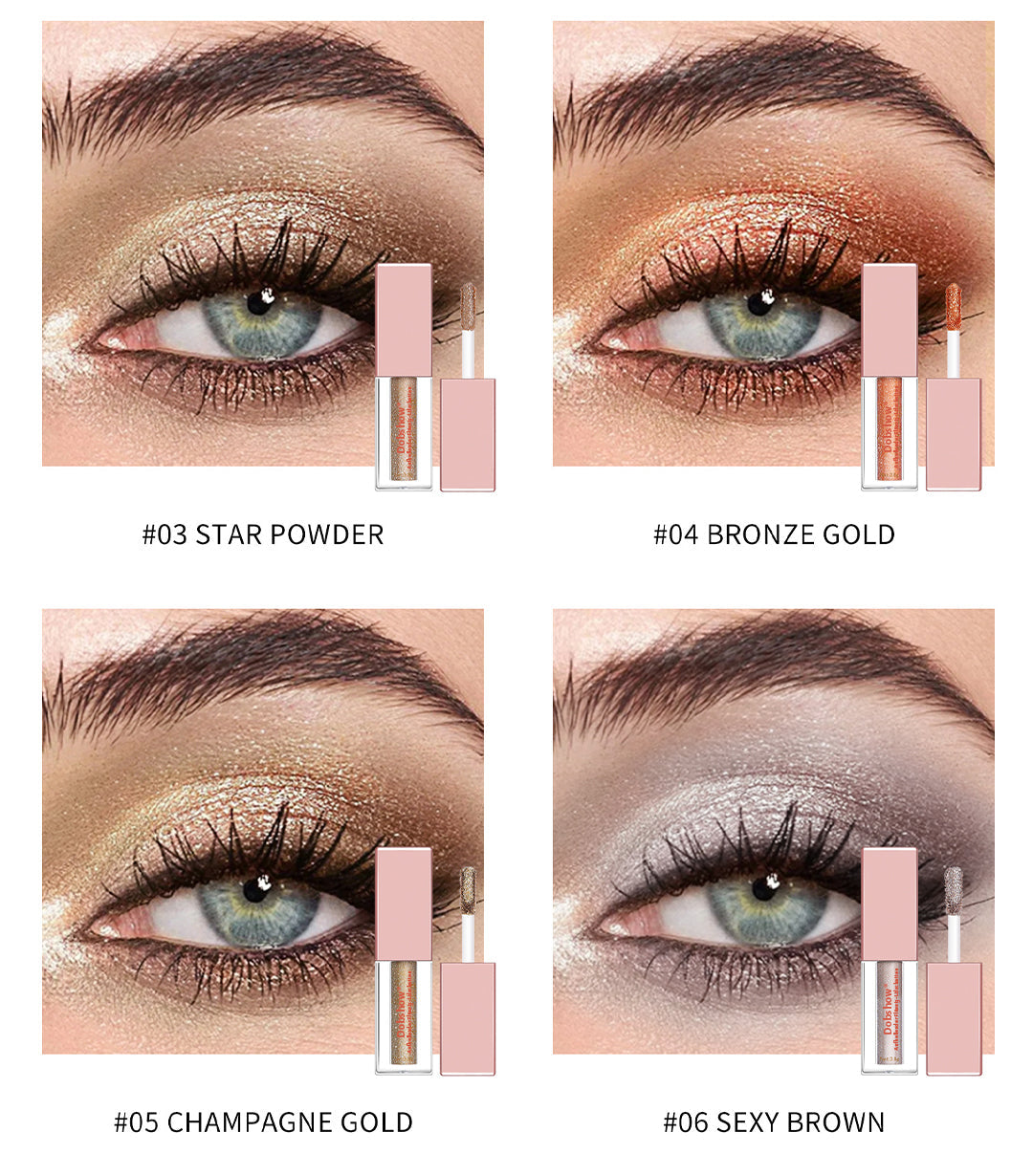 Dobshow® Aufhellender Flüssig-Lidschatten