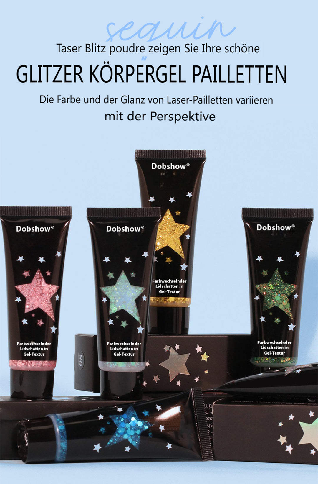 Dobshow® Farbwechselnder Lidschatten in Gel-Textur