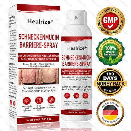 🌟Bestseller |🐌Healrize® Schneckenmucin-Barriere-Spray zur Linderung von Hautschüben und zur Regeneration der Haut-𝘿𝙚𝙪𝙩𝙨𝙘𝙝𝙡𝙖𝙣𝙙𝙨 𝙉𝙧. 1 𝙨𝙥𝙧ü𝙝𝙗𝙖𝙧𝙚 𝘽𝙖𝙧𝙧𝙞𝙚𝙧𝙚-𝙋𝙛𝙡𝙚𝙜𝙚 𝙗𝙚𝙞 𝙋𝙨𝙤𝙧𝙞𝙖𝙨𝙞𝙨
