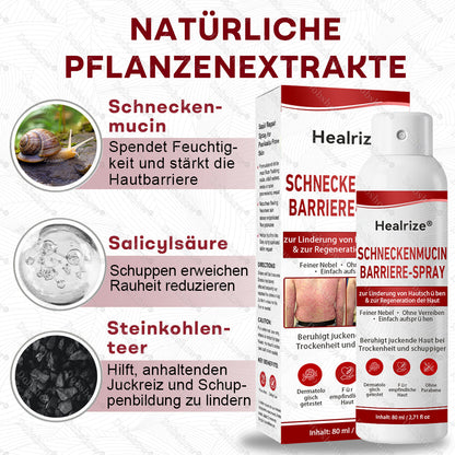🌟Bestseller |🐌Healrize® Schneckenmucin-Barriere-Spray zur Linderung von Hautschüben und zur Regeneration der Haut-𝘿𝙚𝙪𝙩𝙨𝙘𝙝𝙡𝙖𝙣𝙙𝙨 𝙉𝙧. 1 𝙨𝙥𝙧ü𝙝𝙗𝙖𝙧𝙚 𝘽𝙖𝙧𝙧𝙞𝙚𝙧𝙚-𝙋𝙛𝙡𝙚𝙜𝙚 𝙗𝙚𝙞 𝙋𝙨𝙤𝙧𝙞𝙖𝙨𝙞𝙨