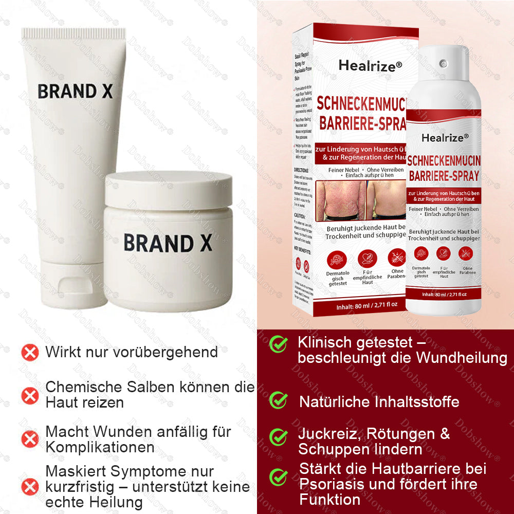 🌟Bestseller |🐌Healrize® Schneckenmucin-Barriere-Spray zur Linderung von Hautschüben und zur Regeneration der Haut-𝘿𝙚𝙪𝙩𝙨𝙘𝙝𝙡𝙖𝙣𝙙𝙨 𝙉𝙧. 1 𝙨𝙥𝙧ü𝙝𝙗𝙖𝙧𝙚 𝘽𝙖𝙧𝙧𝙞𝙚𝙧𝙚-𝙋𝙛𝙡𝙚𝙜𝙚 𝙗𝙚𝙞 𝙋𝙨𝙤𝙧𝙞𝙖𝙨𝙞𝙨