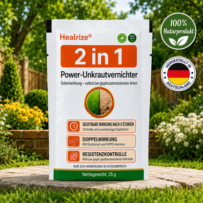 🏆 𝙊𝙛𝙛𝙞𝙯𝙞𝙚𝙡𝙡𝙚𝙧 𝙎𝙝𝙤𝙥 |🍂 Healrize® 2-in-1 Maximalstärke Herbizid : Schnelle Wirkung gegen glyphosatresistente Unkräuter ——Z